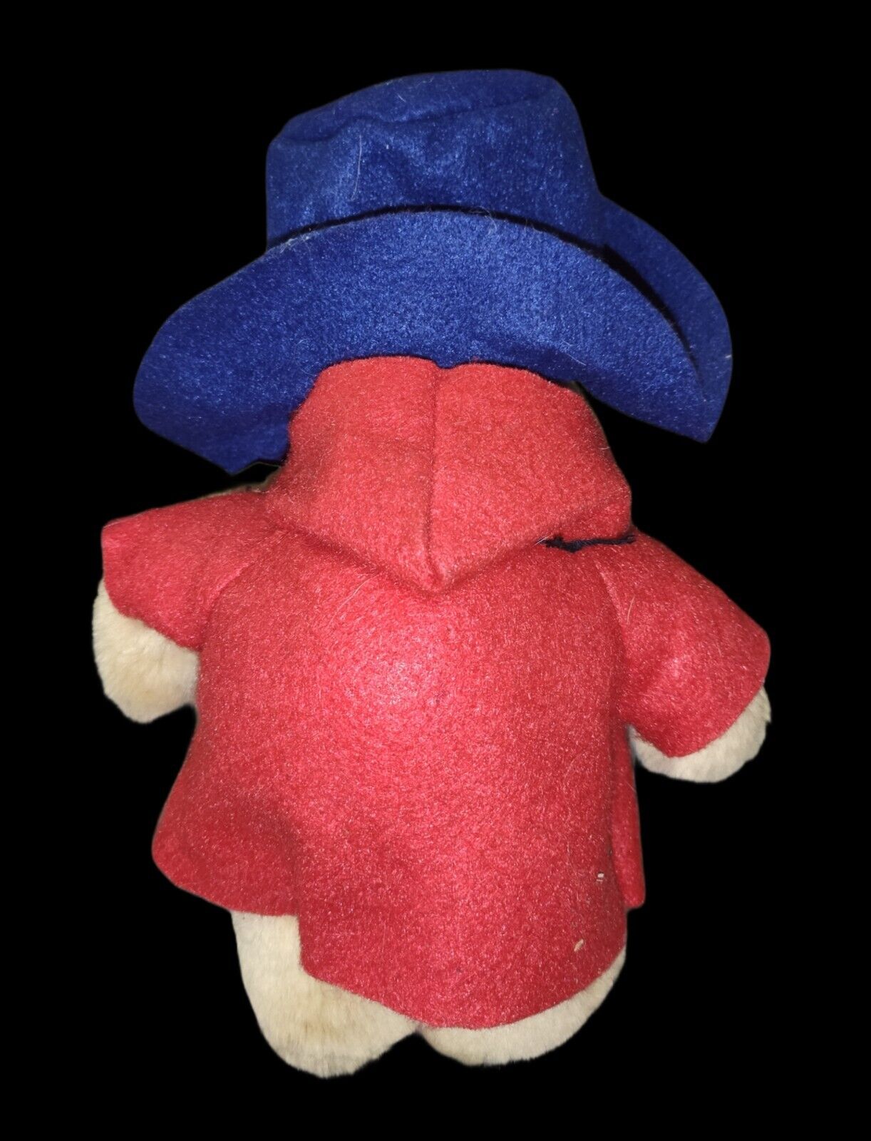 Sears Paddington Bear Plush Blue Hat Red Coat 9" Plush Sears - фотография #2