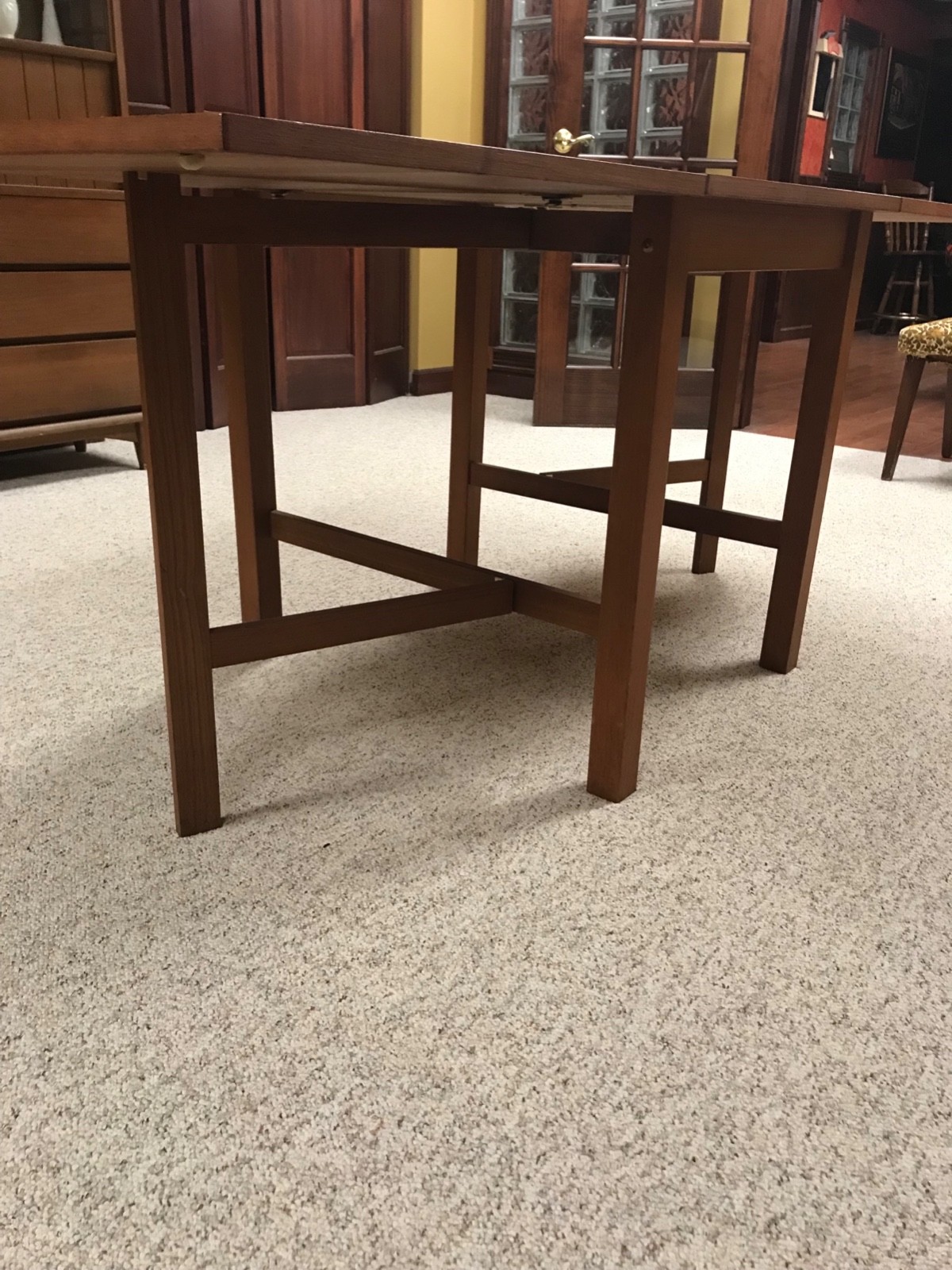 mid century modern teak table Без бренда - фотография #4