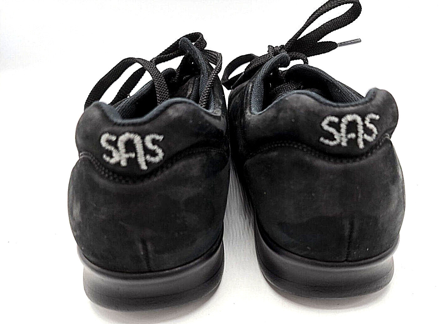 Women's SAS Freetime Shoes Charcoal Black Nubuck 9 WW SAS SAS Freetime - фотография #3