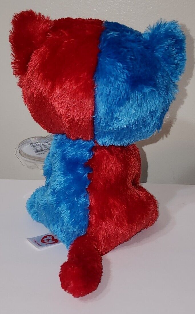 Ty Beanie Boos - FIRECRACKER the Patriotic Cat 6" (Claire's Exclusive) NEW MWMT Ty - фотография #5