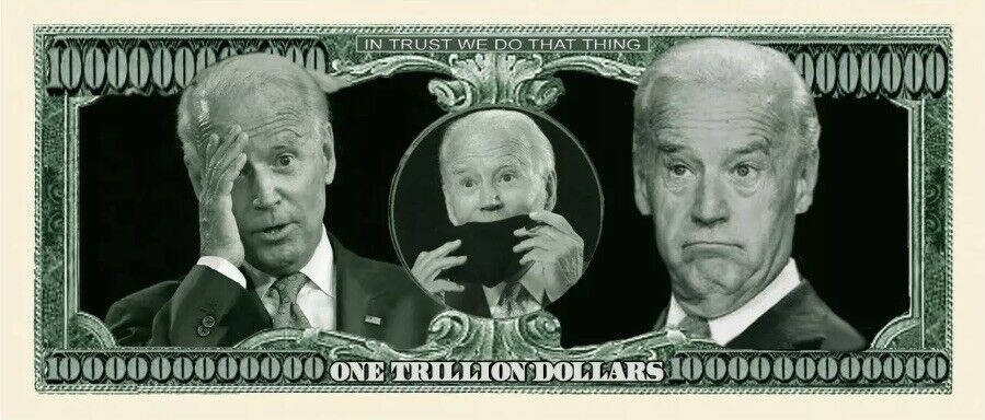Let's Go Brandon Joe Biden Sucks FJB Pack of 5 Funny Money Novelty Dollars Без бренда - фотография #3