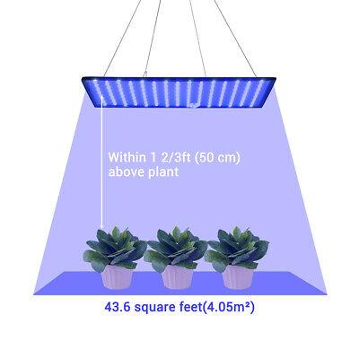 2x 225 SMD LED Grow Light Indoor Hydroponic Plant Flower Panel Lamp Blue White Apluschoice 11GRL009-225T-BWx2 - фотография #5