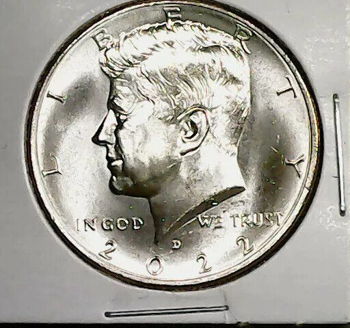 2022 P D Kennedy Half Dollar BU NIFC 2 coin set  Без бренда