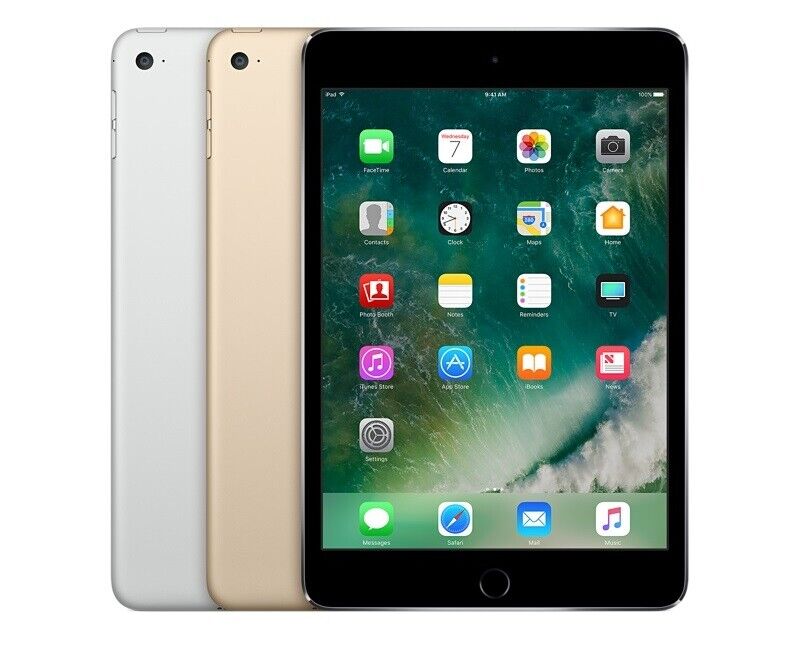 Apple iPad Mini 4th Gen 7.9" 16GB 32GB 64GB 128GB Wi-Fi or cellular (unlocked)  Apple MK6J2LL/A, MK6K2LL/A, MK6L2LL/A, MK862LL/A, MK872LL/A, MK882LL/A, MNY12LL/A, MNY22LL/A, MNY32LL/A, MK9G2LL/A, MK9H2LL/A, MK9J2LL/A, MK9N2LL/A, MK9P2LL/A, MK9Q2LL/A, K8D2LL/A, MK8E2LL/A, MK8F2LL/A - фотография #2