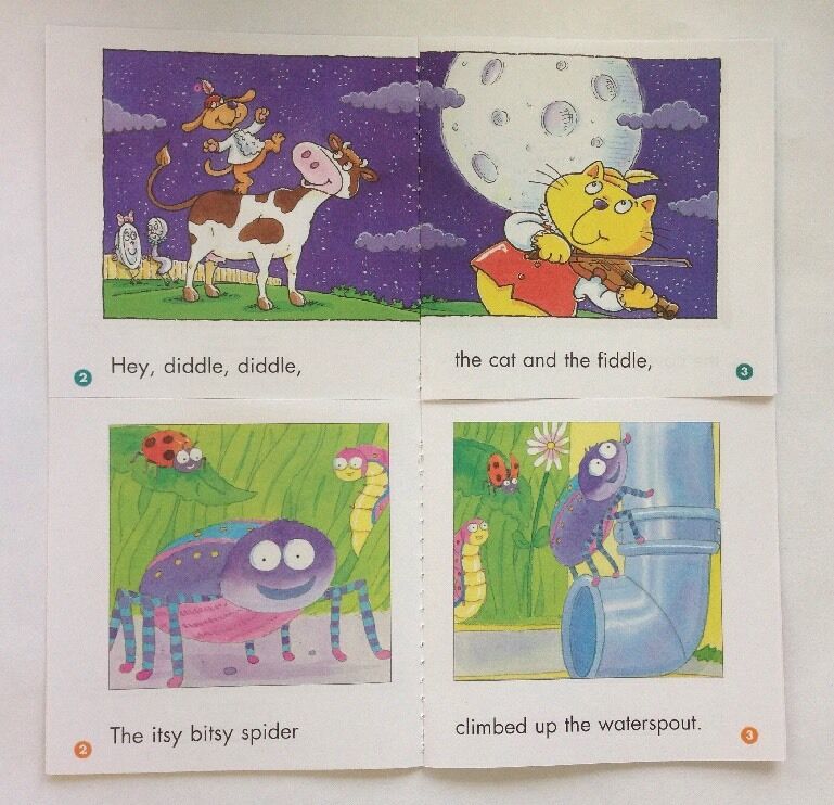Nursery Rhyme Childrens Books Beginning Readers Lot 12 Scholastic - фотография #5