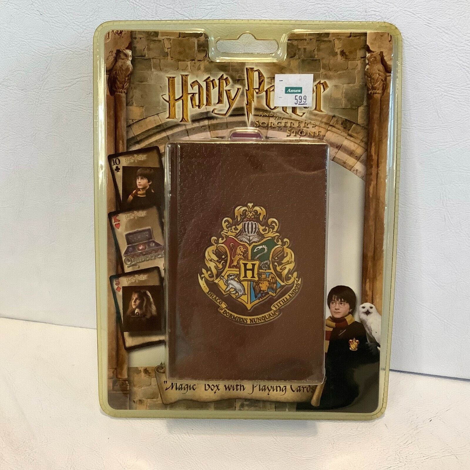 New Harry Potter and The Sorcerer's Stone Magicc Box w/Playing Cards Harry Potter