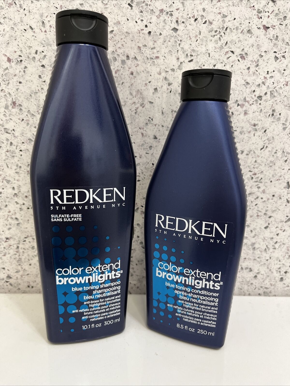 Redken Color Extend Brownlights Blue Toning Shampoo 10.1oz & Conditioner 8.5oz Redken