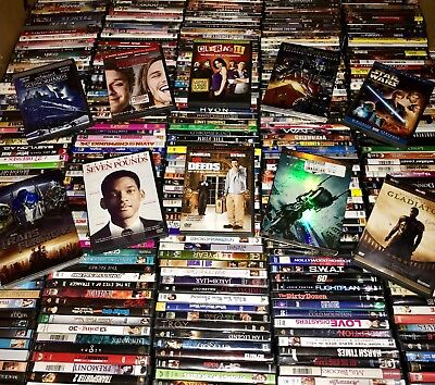 100 DVD Movies Assorted Wholesale Lot Bulk Used DVDs 100 ALL MOVIES! $1.5K MSRP! Без бренда