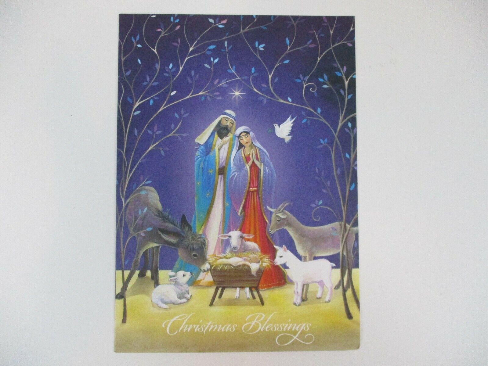 19 PIECE MIXED CHRISTMAS HOLIDAY CARD LOT BEAUTIFUL DECOR UNUSED / NO ENVELOPES Без бренда - фотография #11