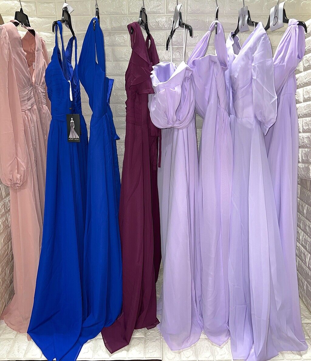 Wholesale Lot of 9pcsWomen's Prom Bridesmaid dresses Formal Party Wedding dress Без бренда
