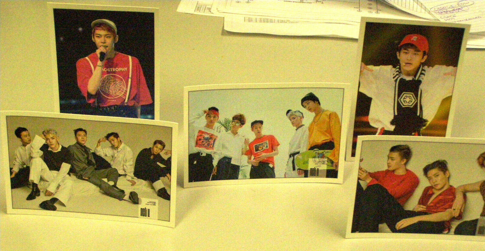 NCT U Standup Photo Cards  LOT OF 5 Без бренда