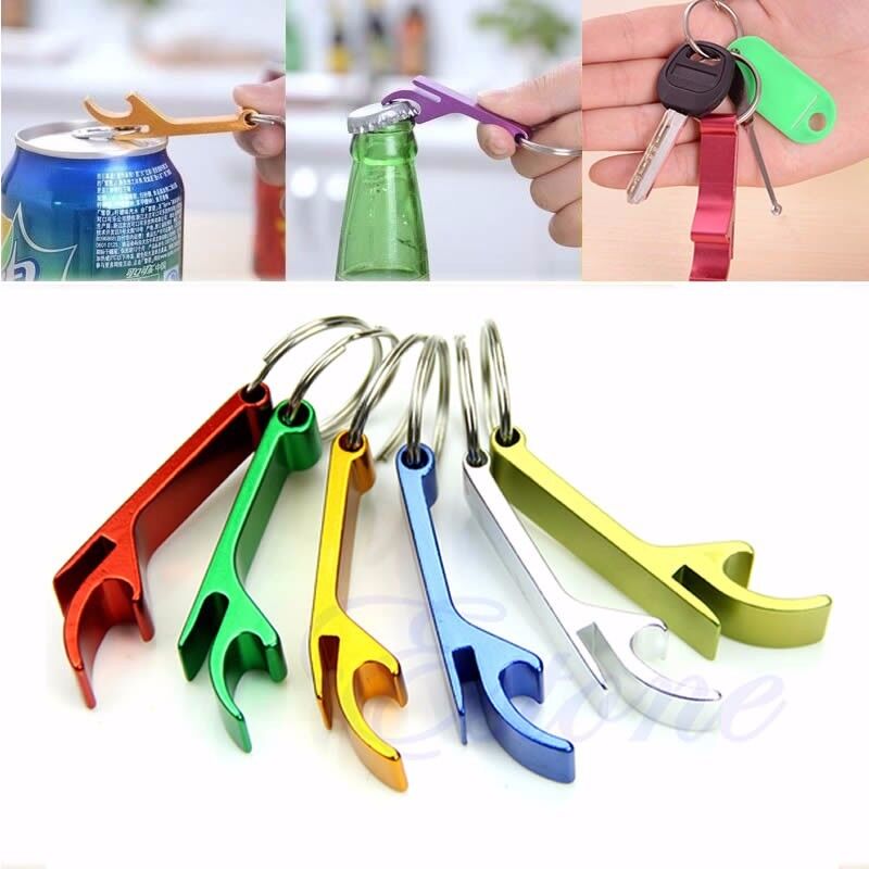 3 Pcs Bottle Opener Key Ring Chain Keyring Keychain Metal Beer Bar Tool Claw New Unbranded Does not apply
