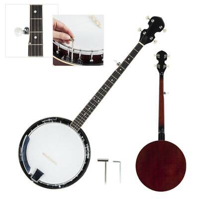 New Top Grade Exquisite Professional Wood Metal 5-string Banjo Unbranded Does Not Apply