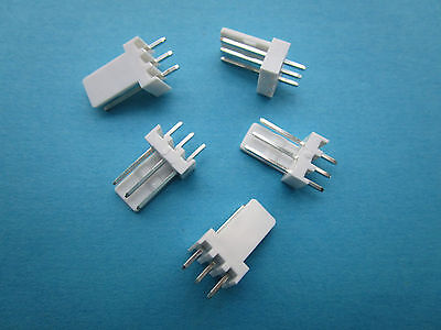 100 pcs 2510 Pitch 2.54mm 3 Pin Male Plug Connector Straight pin New SL - фотография #3