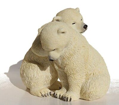 5.5 Inch Animal Figurine Two Polar Bear Cubs Collectible Display  Does not apply Does Not Apply - фотография #4