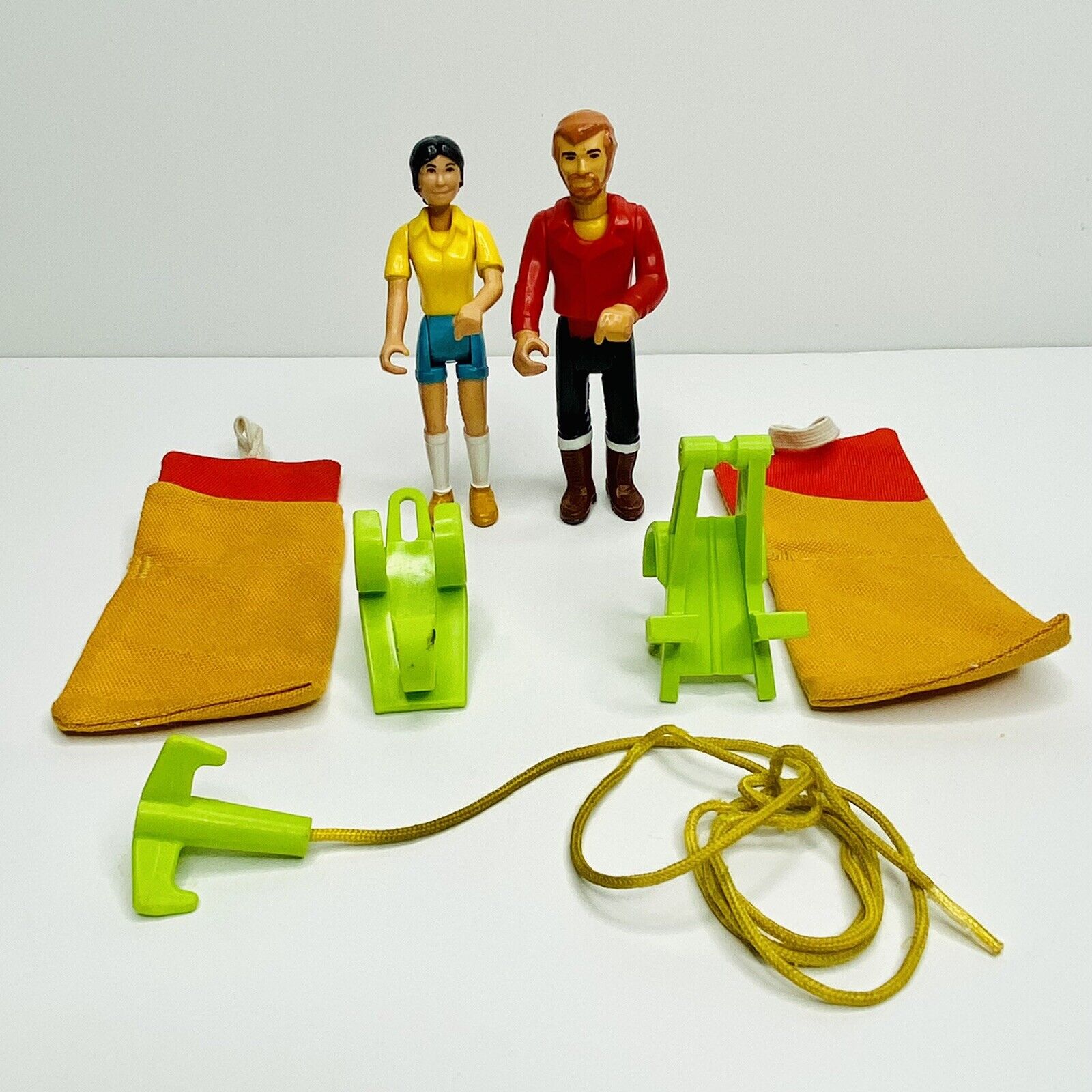 Fisher-Price Vintage 1976 Adventure People Mountain Climbers #351- Complete Fisher-Price