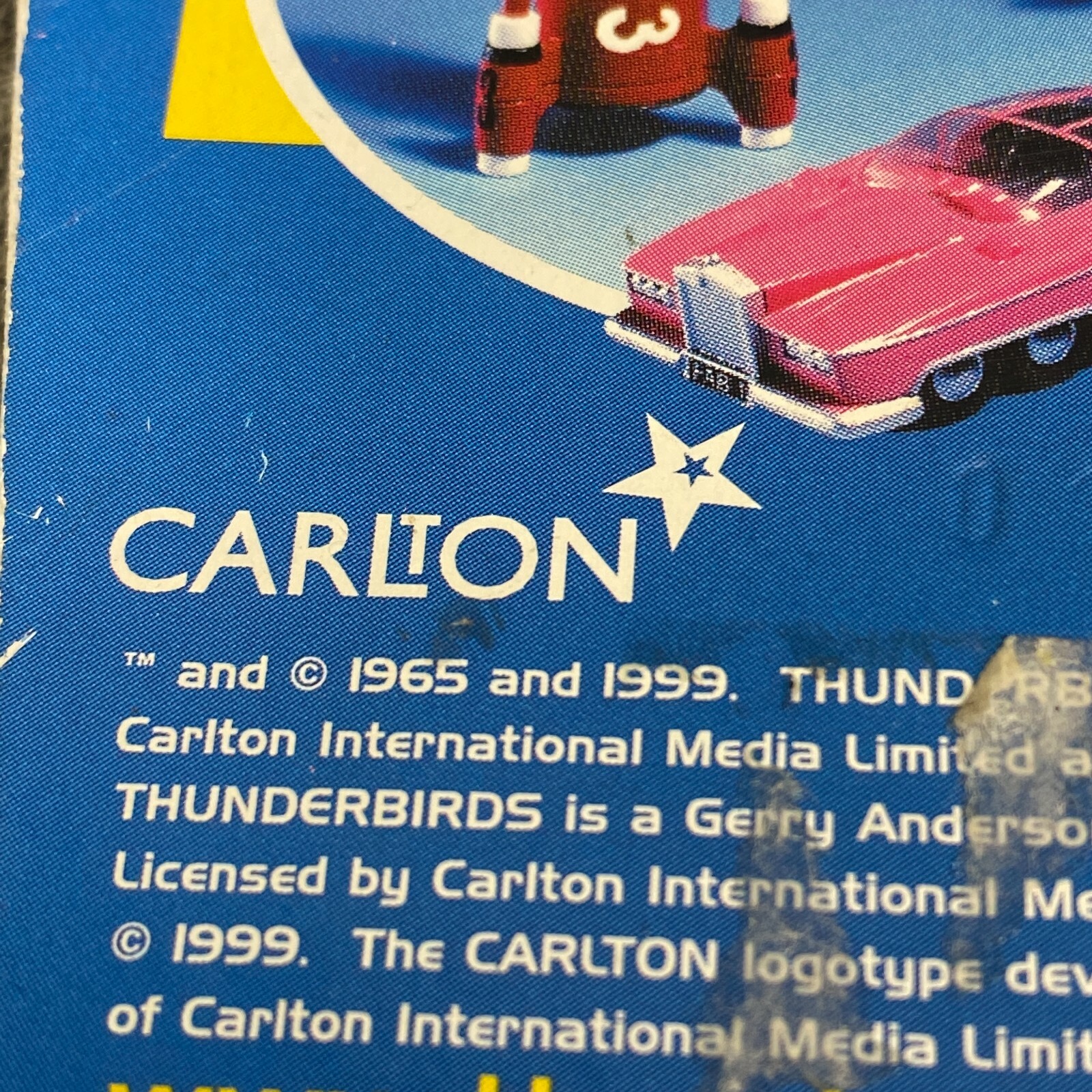 Thunderbirds Fab 1 & Thunderbird 3 Lot of 4 Vintage 1999 New In Box Carlton - фотография #7