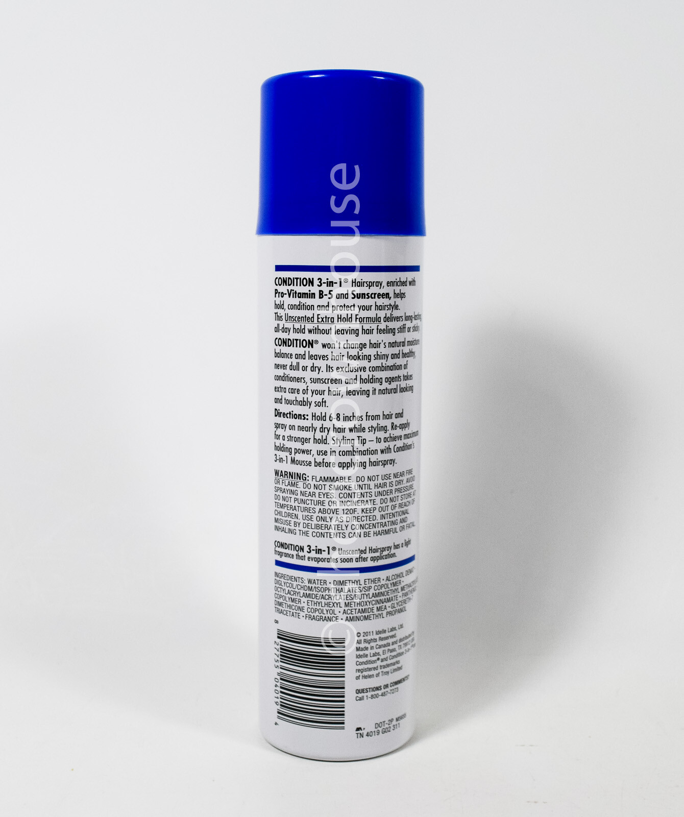 3 Condition 3-in-1 Extra Hold Hairspray Unscented with Sunscreen 7 oz Condition 3-in-1 - фотография #3