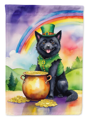Schipperke St Patrick's Day Flag Garden Size DAC5605GF Без бренда