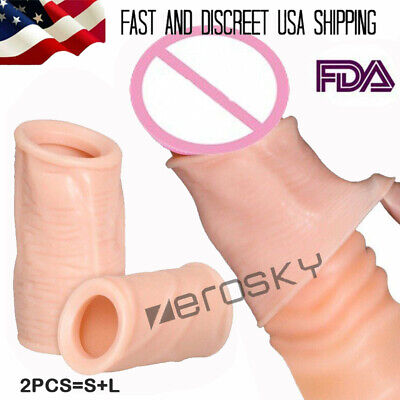 2PCS Penis Glans Foreskin Phimosis Curing Correction Ring For Male's Supplement Zerosky Does not apply