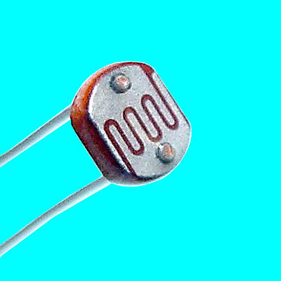 (4) PHOTO-Resistors, Light Sensitive: EXTREME Dark-to-Light Resistance Ratio Unbranded