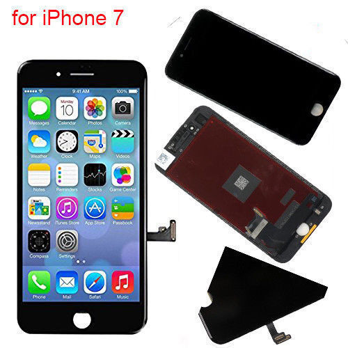 iPhone 7 Screen Replacement Black  LCD  Display Touch Screen Digitizer Assembly JG-TR SE-7B-001