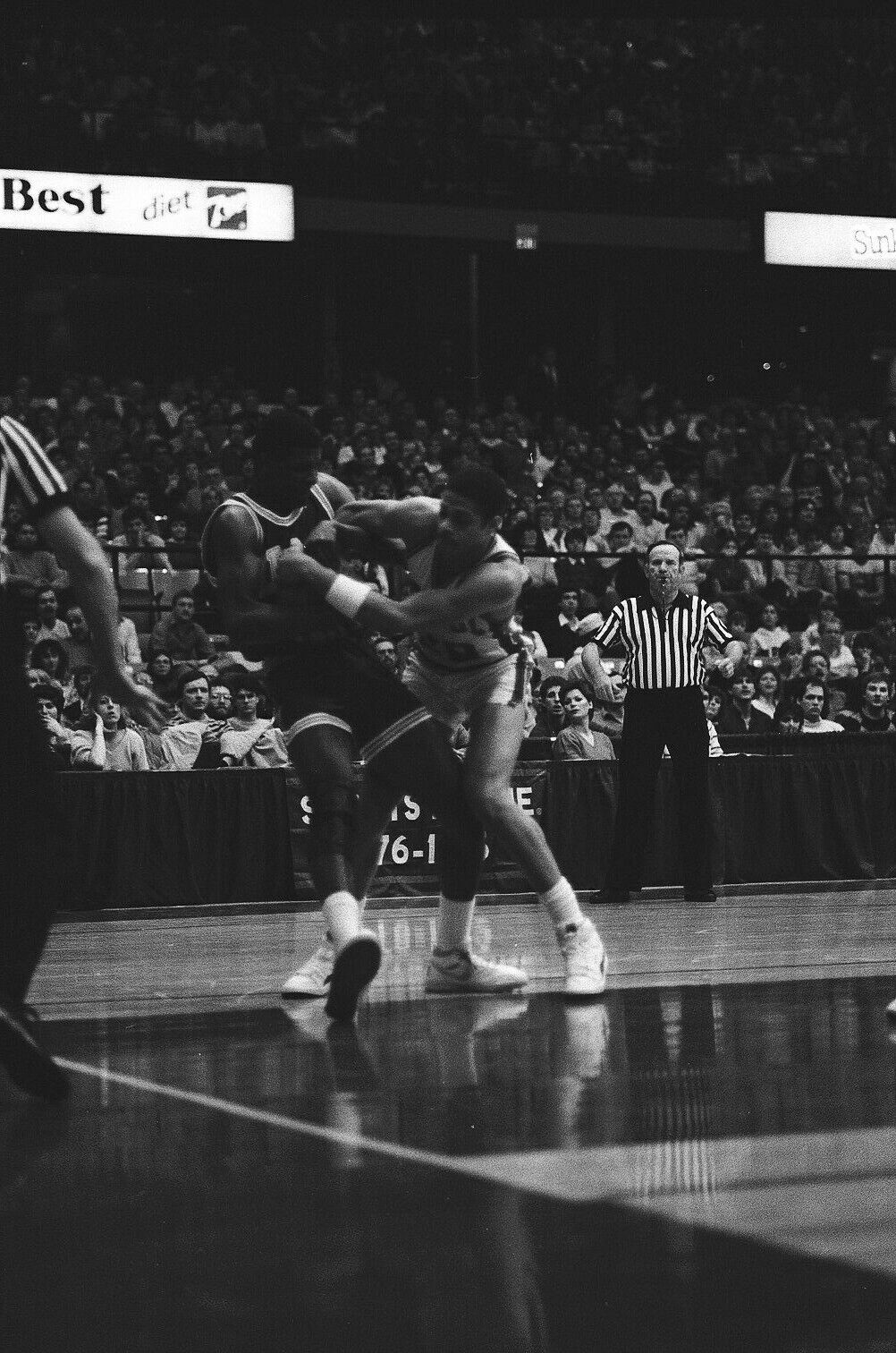 LD125-46 1986 College Basketball DePaul UAB Blazers (55) ORIG 35mm B&W NEGATIVES Без бренда - фотография #12