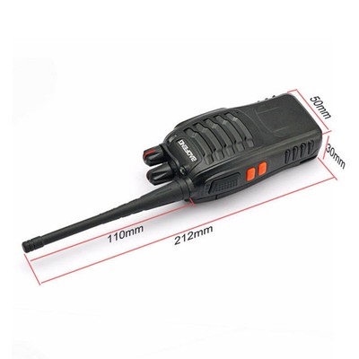 6Pcs Baofeng BF-888S 400-470MHz 5W CTCSS Two-way Ham Radio Walkie Talkie + Cable Baofeng BF-888S - фотография #8