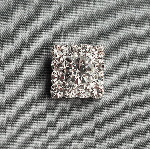 50 Assorted Rhinestone Button Brooch Embellishment Pearl Crystal Wedding Brooch  Your Perfect Gifts - фотография #11
