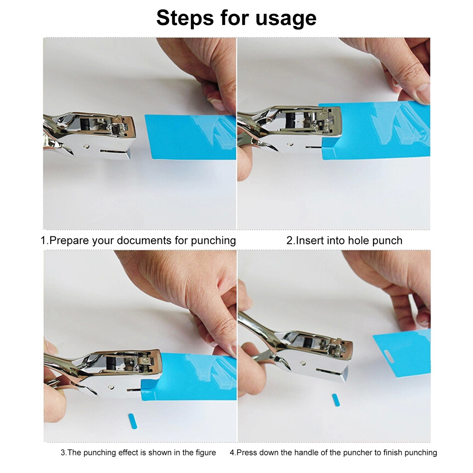 Single Hole Puncher Easy to Use Convenient Scrapbooking Elliptical Hole Punching Unbranded Does Not Apply - фотография #3