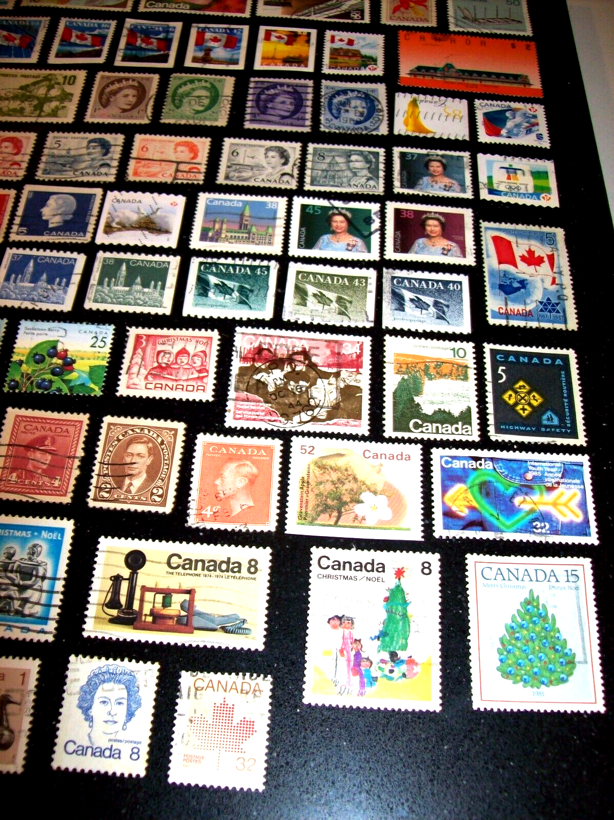 CANADA Stamps Mixed Lot of 91 All Different Never Hinged O P (Free Shipping) Без бренда - фотография #12