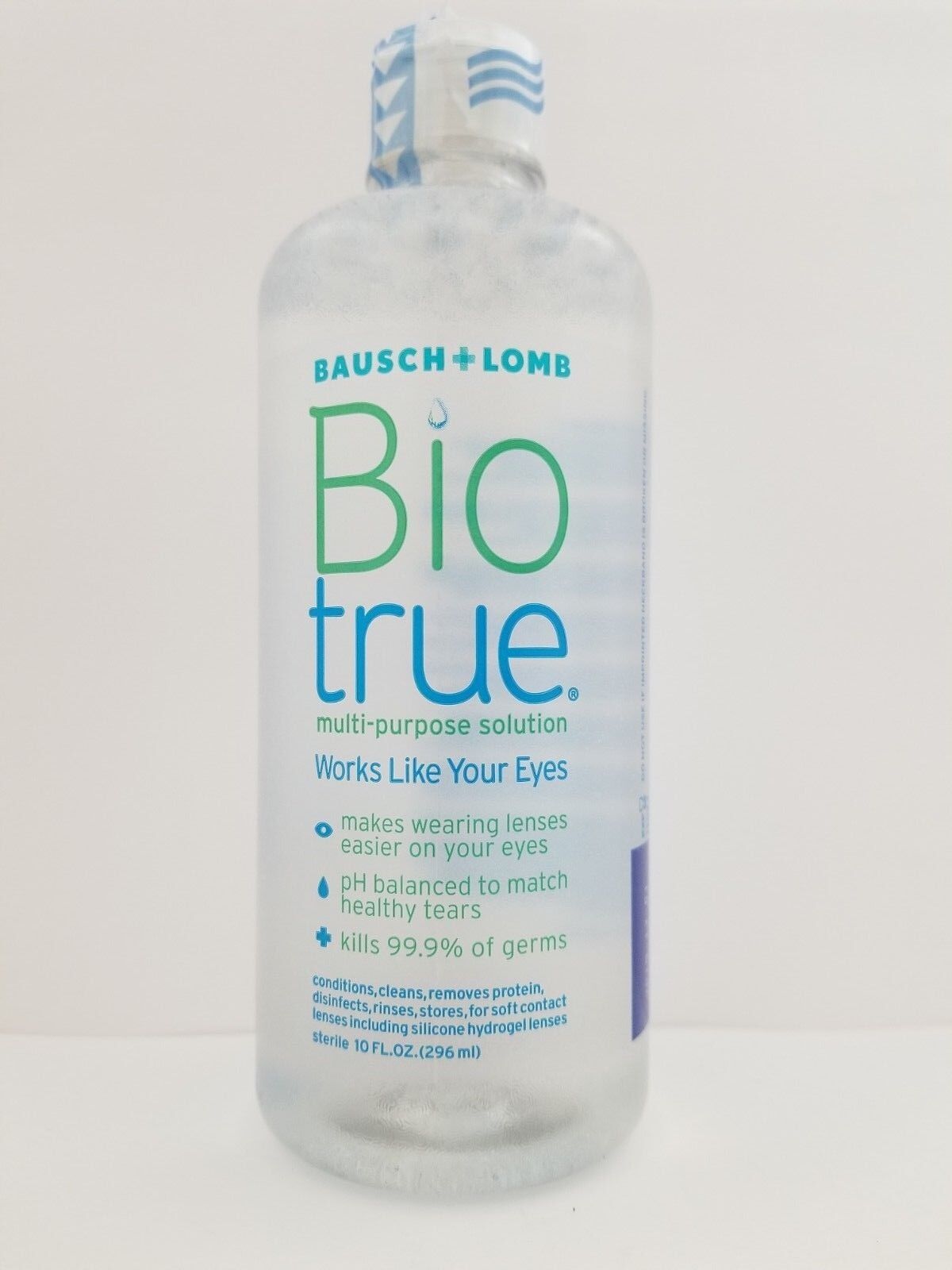 Bausch & Lomb BioTrue Multi-Purpose Contact Lens Solution 10oz 4PK Exp 06/2023+ Bausch + Lomb Does Not Apply - фотография #2