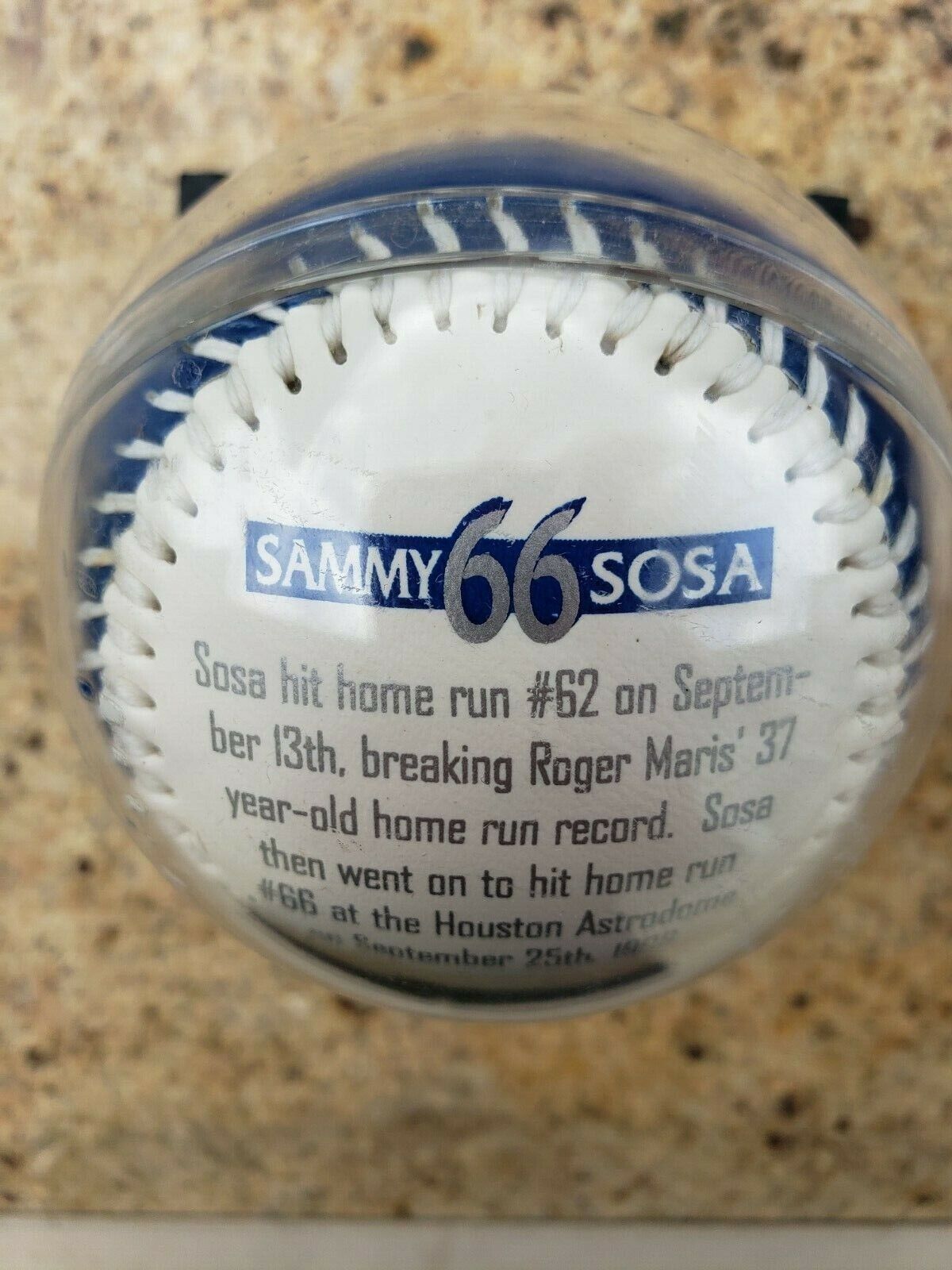 Mark McGwire and Sammy Sosa Home Run Commemorative FotoBalls Без бренда - фотография #8