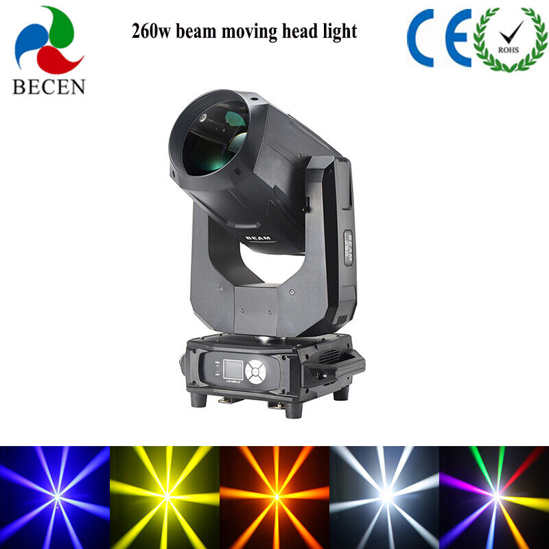 4pcs 260W 9R Beam Moving Head Lights 8+16Prism Rainbow Effect RDM Support US BECEN Does Not Apply - фотография #4
