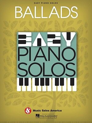 Ballads Easy Piano Solos Sheet Music Solo Book NEW 014041286 Без бренда HL14041286