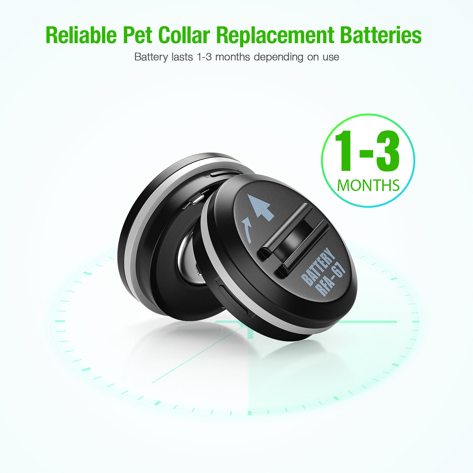 10x  6V Batteries For PetSafe RFA-67 6Volt Pet Collar Battery Fence Bark Collar EBL TB-RF67 - фотография #9