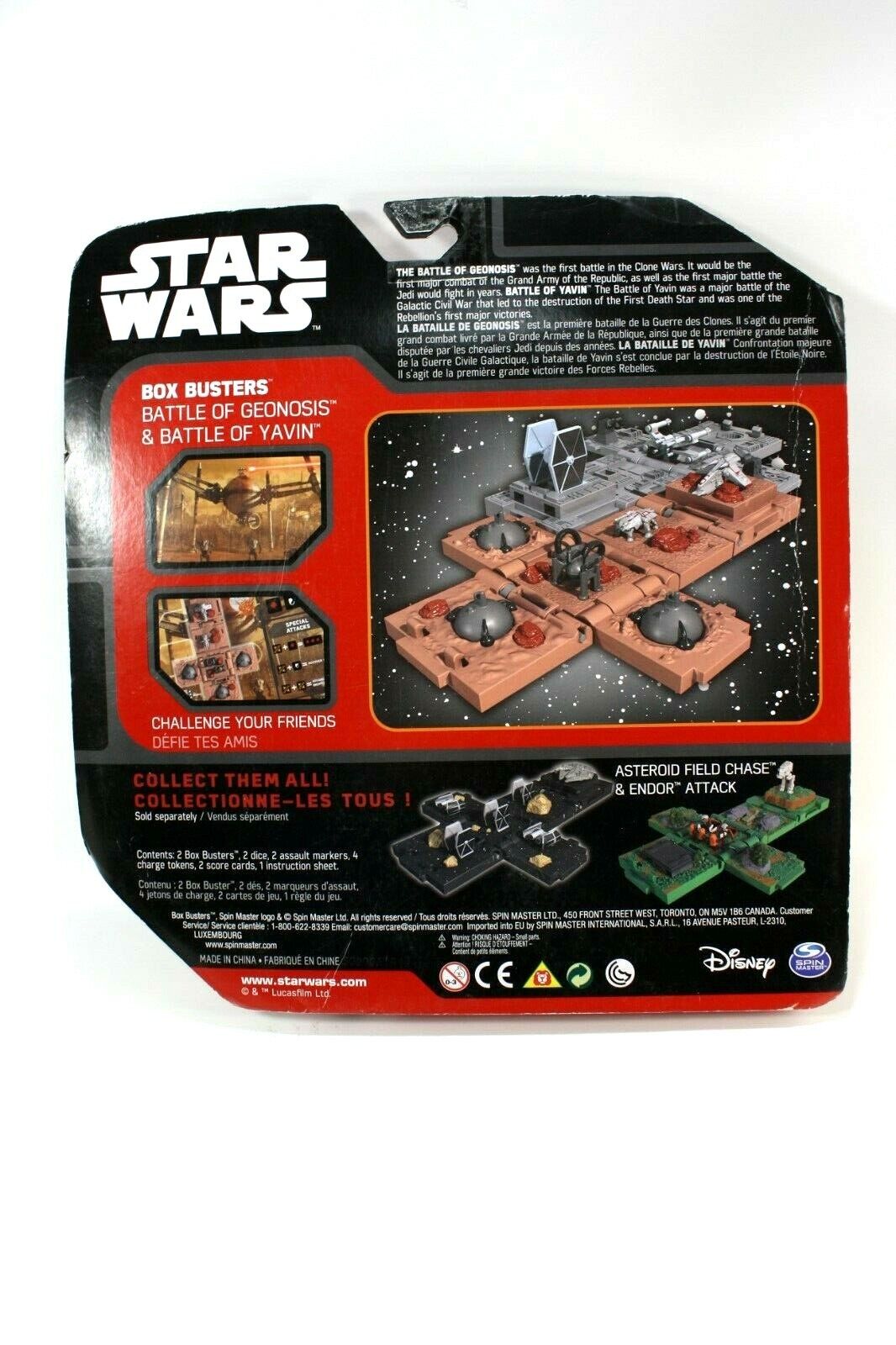 Star Wars Lot of Micro Machine Toys R2D2 Storm Trooper w/ Bonus Box Busters Batt Disney Hasbro - фотография #3