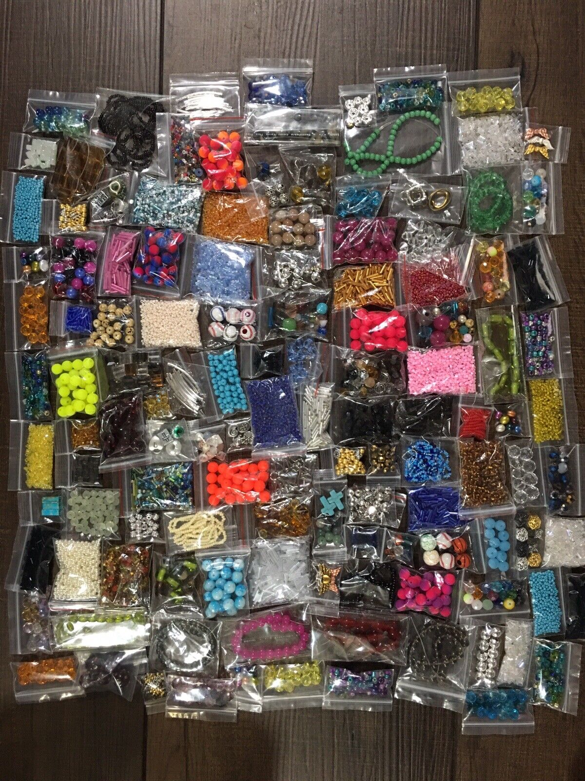 Lot Of BEADS 40 Bags Jewelry Making Supplies Loose Mixed Glass Acrylic Metal👑🐝 MrsQueenBeead - фотография #2