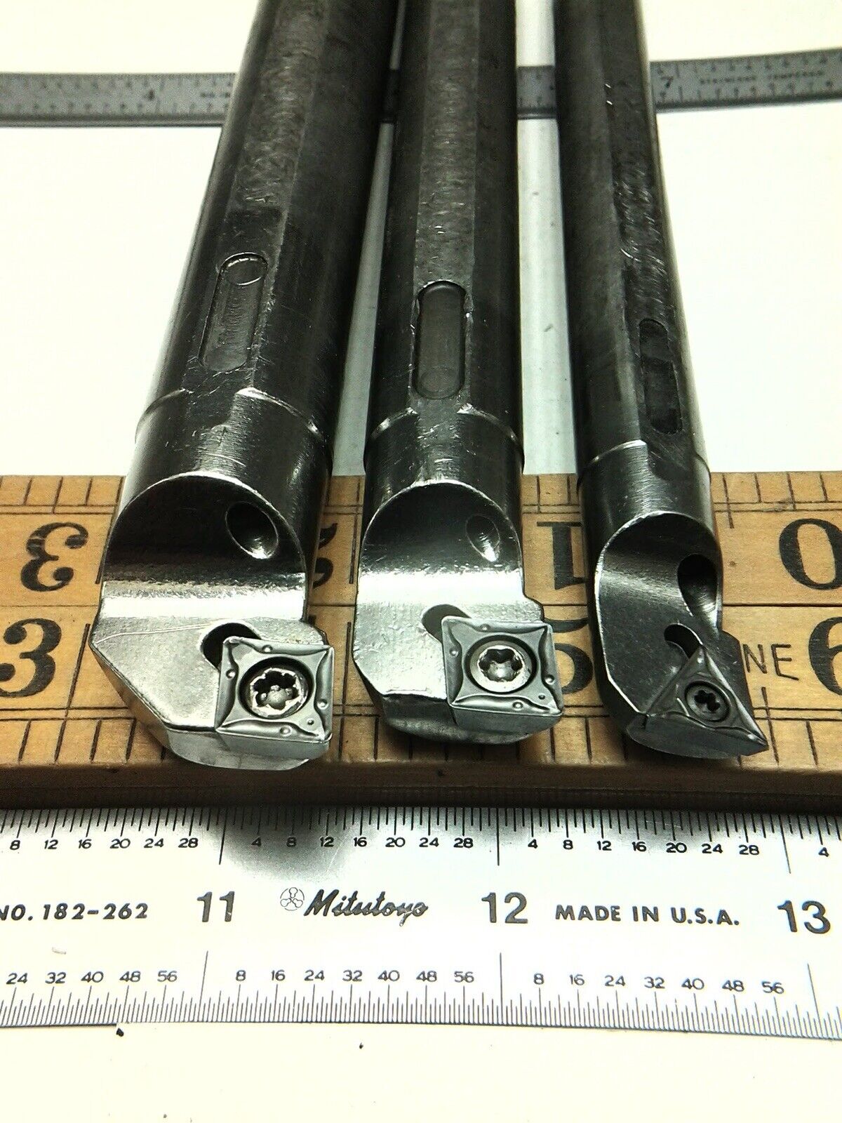 (LOT OF 3) INDEXABLE BORING BARS COOLANT THRU  Unbranded Does Not Apply
