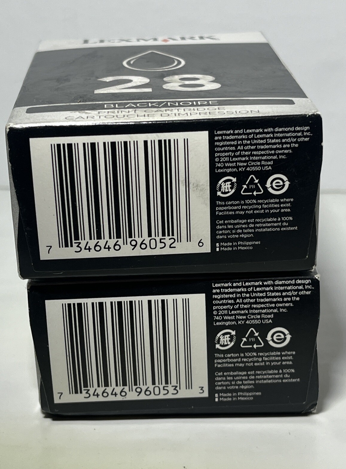 New Genuine Lexmark 28 29 2PK Ink Cartridges X Series X2530 Z Series Z1310 Z845 Lexmark ‎18C1428 - фотография #5