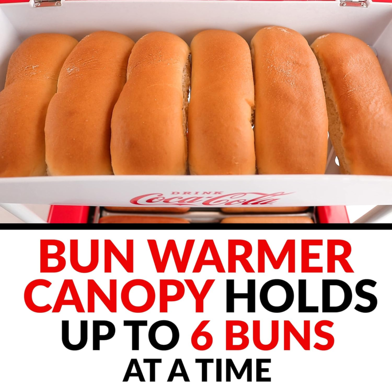 Coca-Cola Hot Dog Roller Holds 8 Regular Sized or 4-Foot-Long Hot Dogs and 6 Bun Does not apply - фотография #6