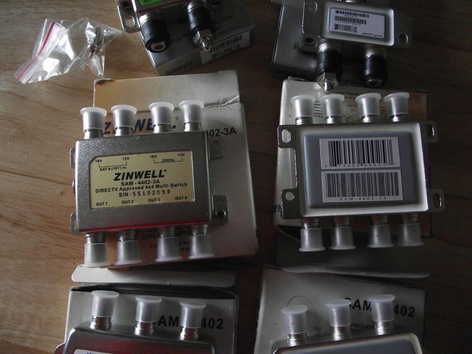 ZINWELL MULTI - SWITCHES SAM: A LOT OF (6) OPEN BOX NEVER USED. Zinwell UNKNOWN - фотография #9