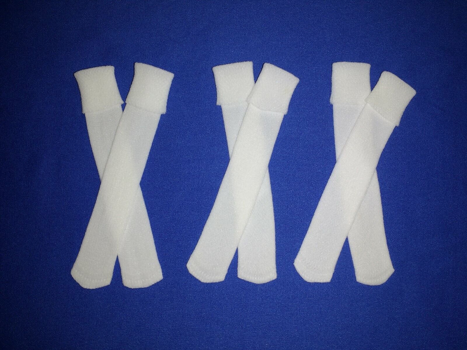 3 PAIRS of ACRYLIC SOX SOCKS for 7-8" VOGUE GINNY, MUFFIE, VIRGA, Mme ALEXANDER My Vogue Ginny - фотография #10