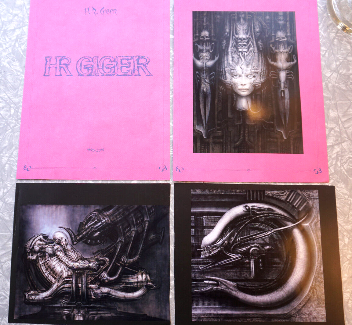 H.R. Giger Alien Vintage Art Pages Lot EXCELLENT CONDITION! FREE SHIPPING! Undisclosed