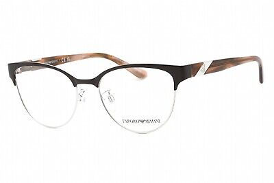 EMPORIO ARMANI 0EA1130 3178 Eyeglasses Shiny Brown Silver Frame 52mm Emporio Armani EA 1130 3178