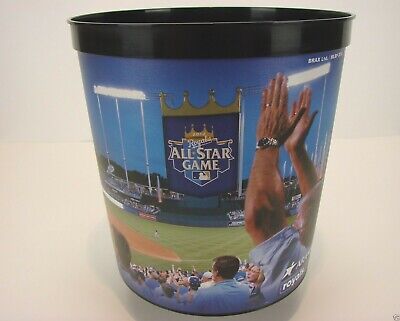 2012 MLB All Star Game @ Kansas City Royals Popcorn Bucket - Hard To Find Без бренда - фотография #2