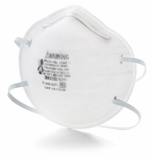 3M 8200 / 07023 N95 Particulate Respirator 1-Box / 20 Disposable Masks EXP 01/27 3M 8200 / 0723 - фотография #3