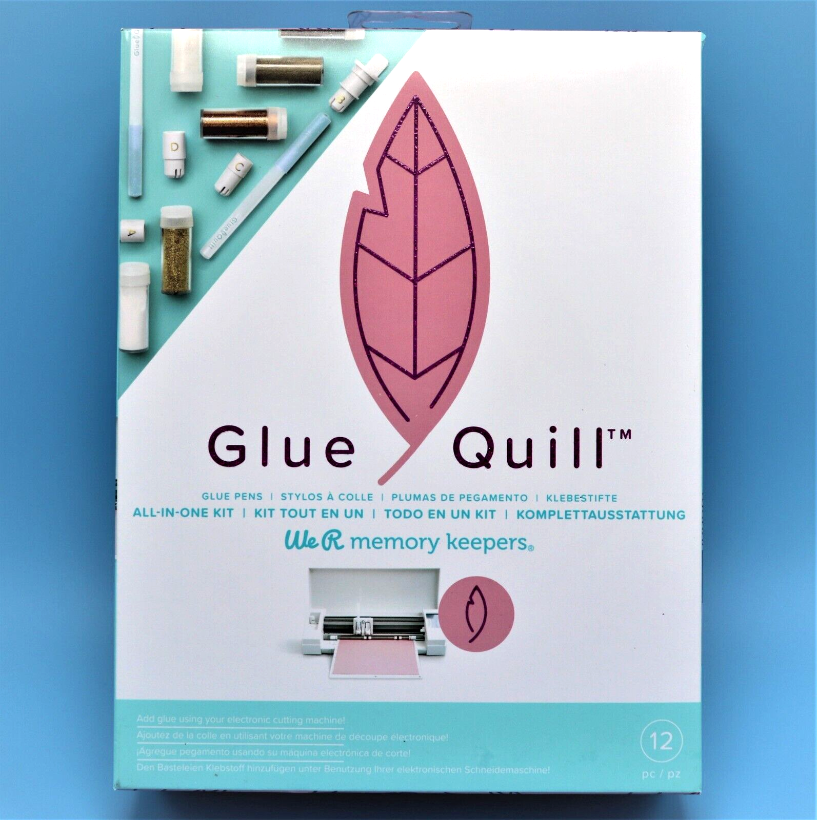 NEW We R Memory Keepers SINGE Quill + GLUE QUILL veneer sheets ~glue/singe pens We R Memory Keepers 661091 - фотография #3
