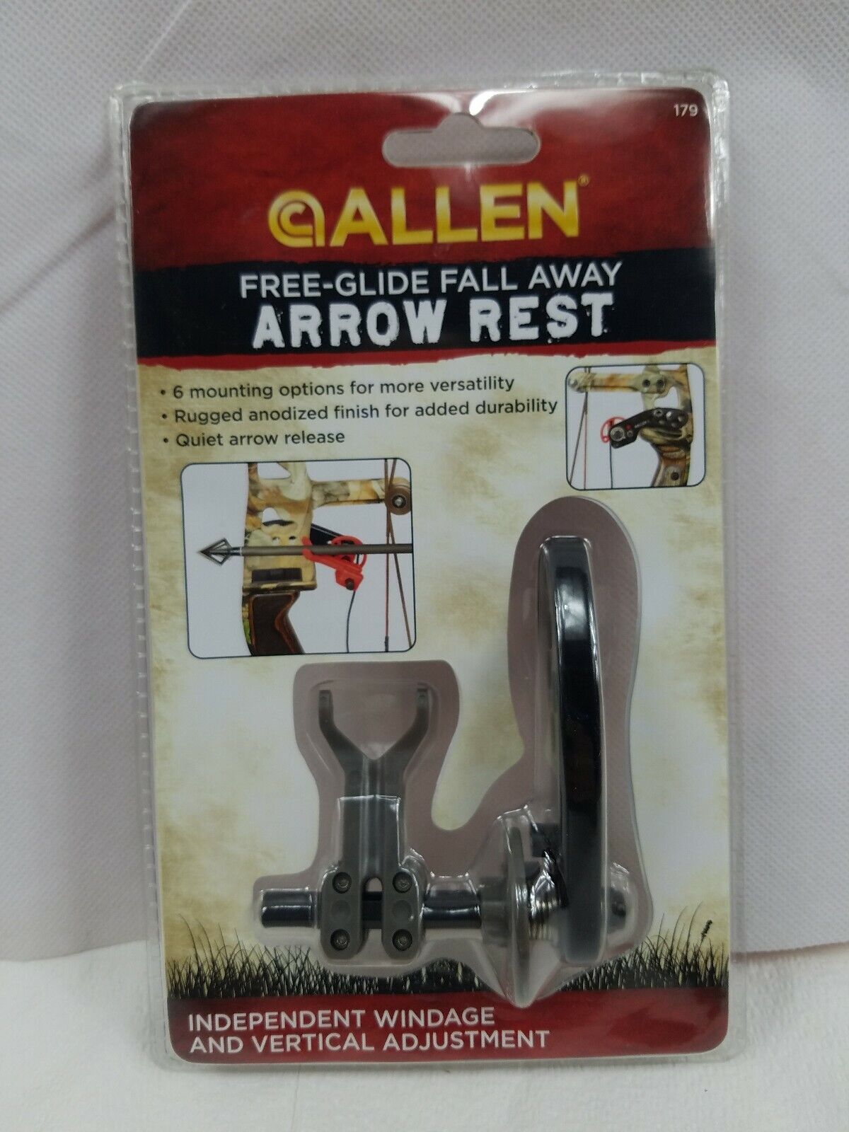 Allen Free-Glide Fall Away Arrow Rest Model #179-LOT OF 4 RESTS ALLEN CO 179