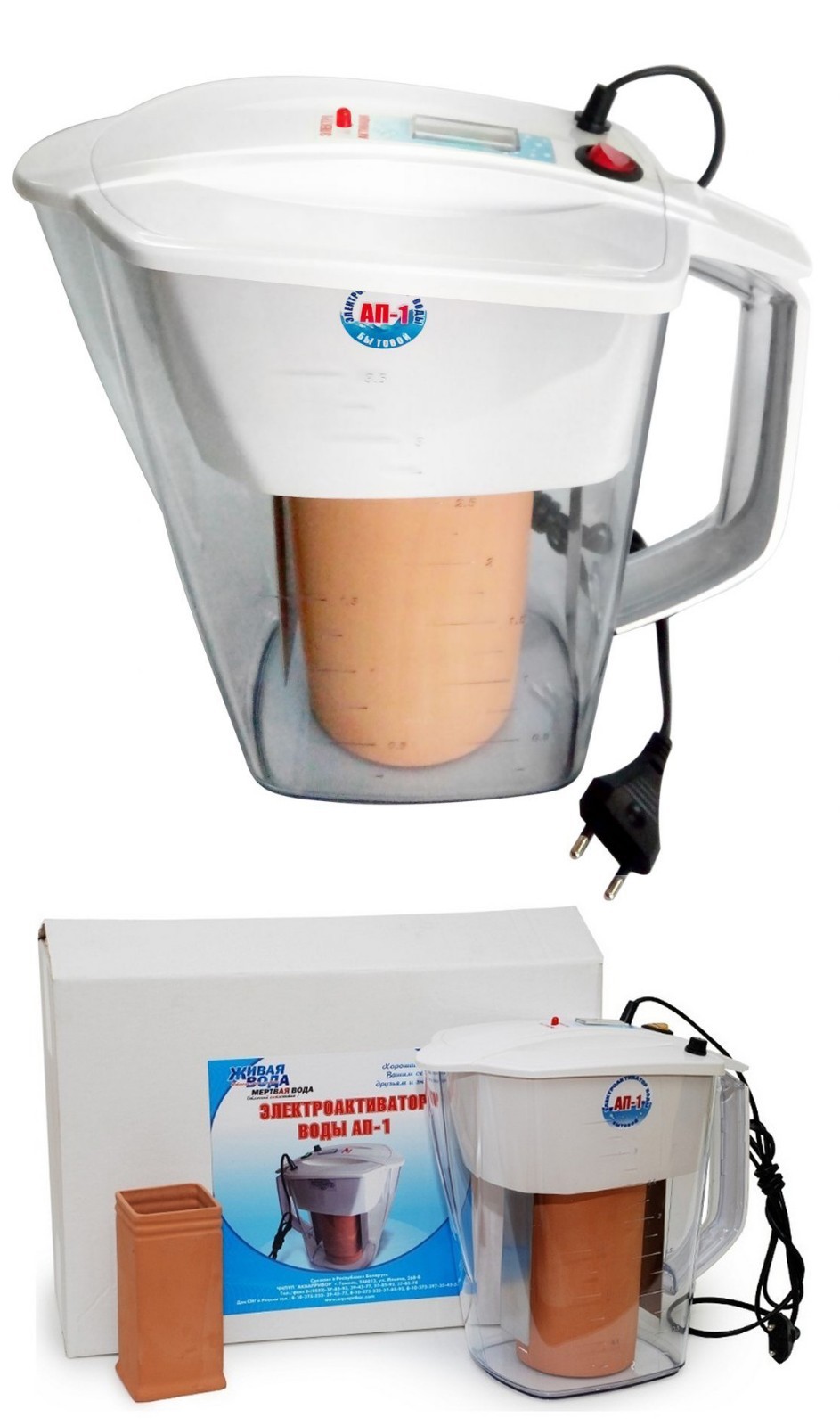 New Modernized Ionizer Activator Water AP-1 type 03M  Live & Dead Water  AP AP-1 type 3 - фотография #3